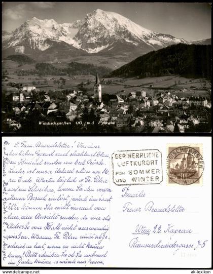 Ansichtskarte Windischgarsten Windischgarsten mit Großem Pyrgas 1955