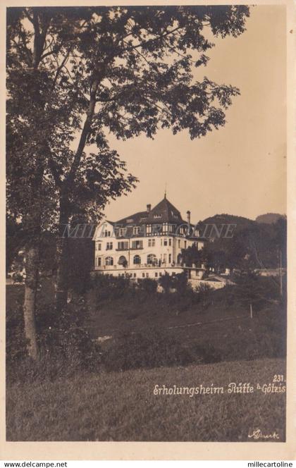 AUSTRIA - Erholungsheim Rutte bei Gotzis - Foto Postkarte 1930