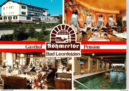 Bad Leonfelden AT Gasthof Pension Boehmertor Gastraeume Hallenbad