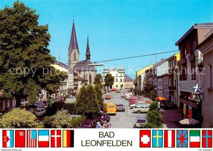 Bad Leonfelden AT Ortspartie mit Kirche