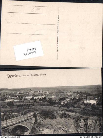143407,Eggenburg Teilansicht 1924