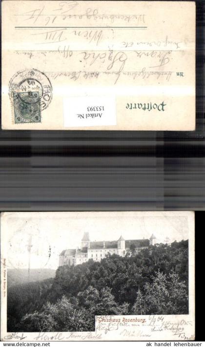 153393,Rosenburg Rosenburg Mold Ansicht 1904