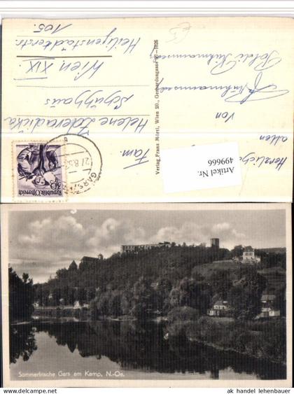 499666,Gars am Kamp Teilansicht Fluss