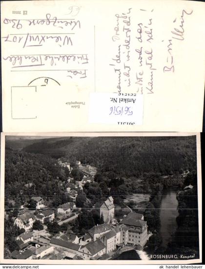 561516,Foto Ak Rosenburg Kamptal Rosenburg-Mold