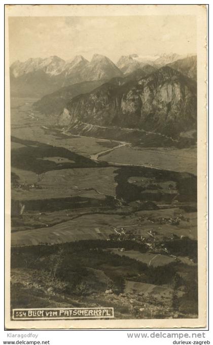 Patscherkofel Igls old postcard bb151012