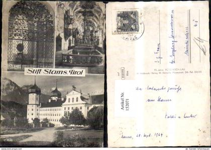 152071,Stams Stift Stams MehrbildAk 1964