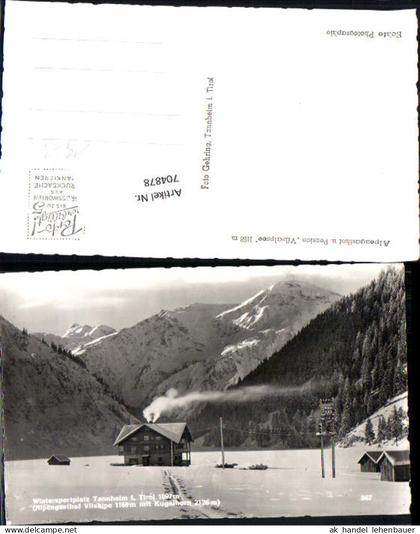 704878 Tannheim in Tirol Vils Vilsalpe Gasthaus