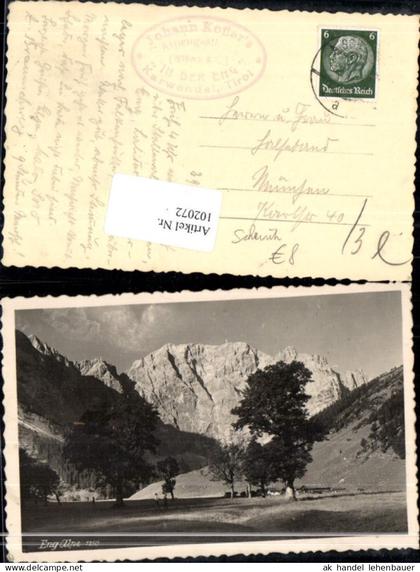 102072,Enge Alpe Karwendel Tirol Scharnitz