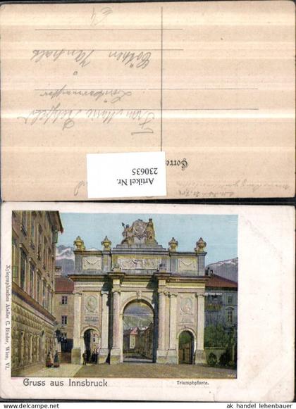 230635,Innsbruck Triumph-Pforte Triumphbogen