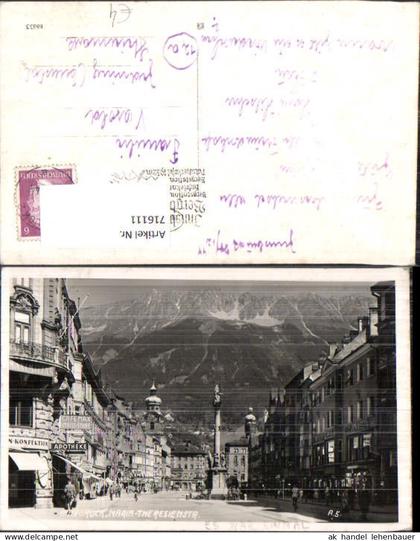 716111 Innsbruck Maria Theresienstraße gel Irdning Ennstal