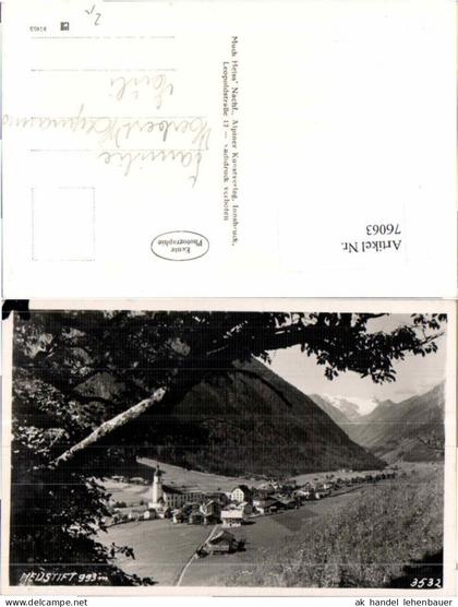 76063,Neustift im Stubaital 1938