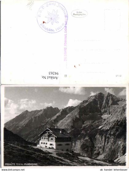 94263,Pfeishütte im Karwendel Scharnitz