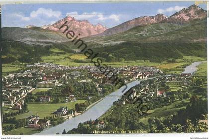 Innsbruck von der Weiherburg - Verlag Fritz Grantl Innsbruck