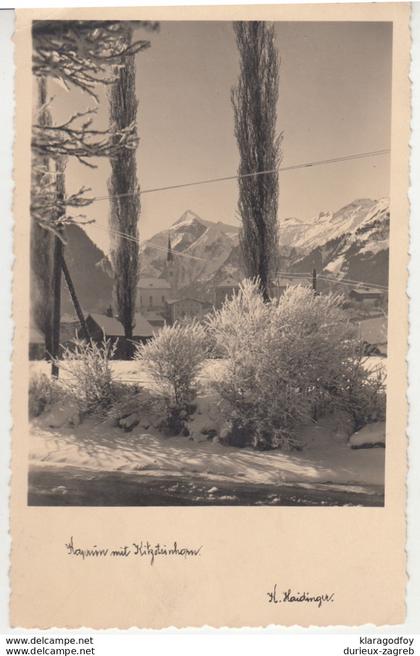 Kaprun old photopostcard (photo: Karl Heidinger) posted 1937 b200110