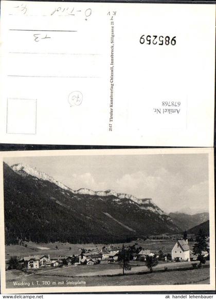 678768 Waidring in Tirol