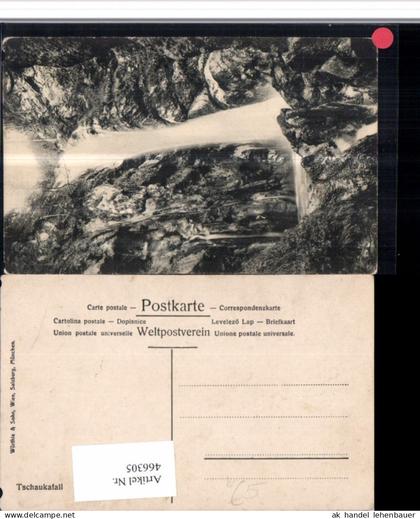466305,Tschaukafall Tschaukofall b. Ferlach Wasserfall