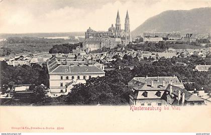 Österreich - KLOSTERNEUBURG bei Wien (NÖ) Totalansicht - Verlag Stengel & Co. 4586