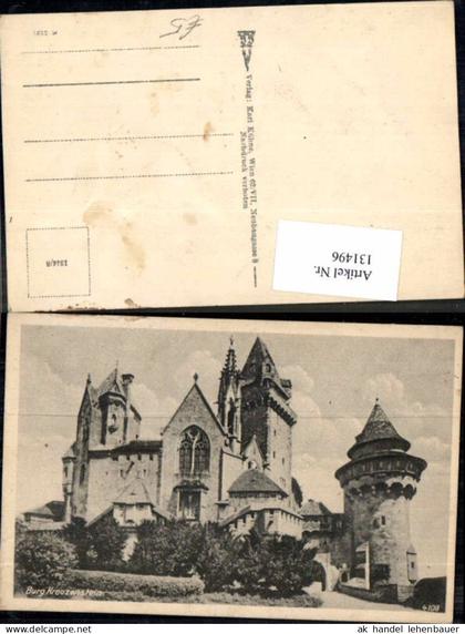 131496,Burg Kreuzenstein bei Korneuburg