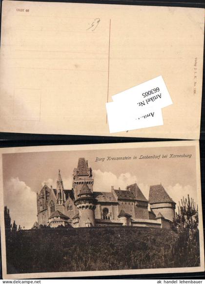 663005,Burg Kreuzenstein bei Korneuburg Leobendorf
