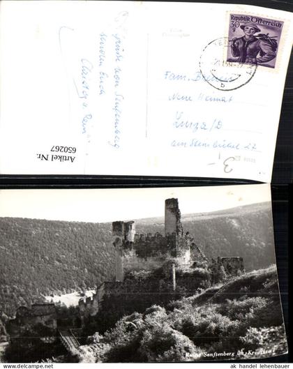 650267,Foto Ak Senftenberg Ruine Senftenberg i. Kremstal