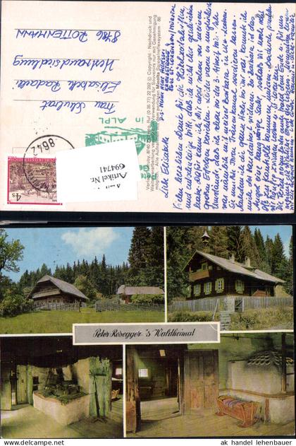 694741 Peter Rosegger Alpl b. Krieglach