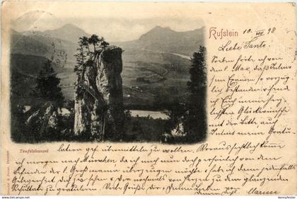 Kufstein/Tirol und rundherum - Kufstein, Teufelskanzel