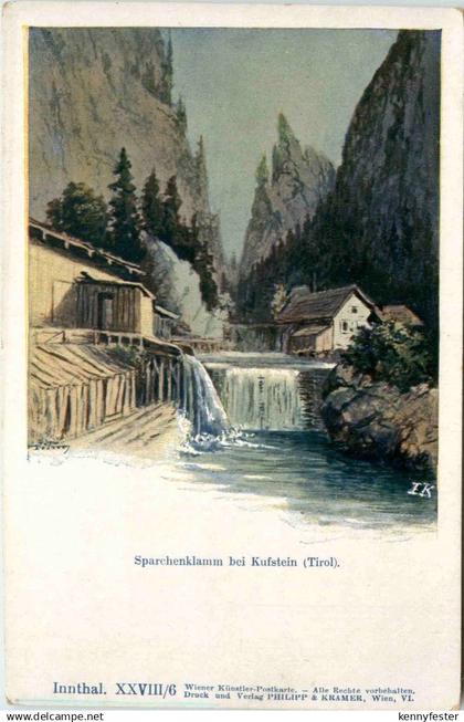 Kufstein/Tirol und rundherum - Sparchenklamm bei Kufstein