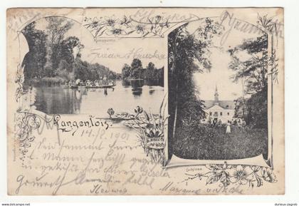 Langenlois old postcard posted 1901 b260401