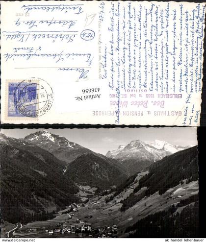 436656,St. Jakob im Defereggental Totale m. Pfannhorn Bergkulisse
