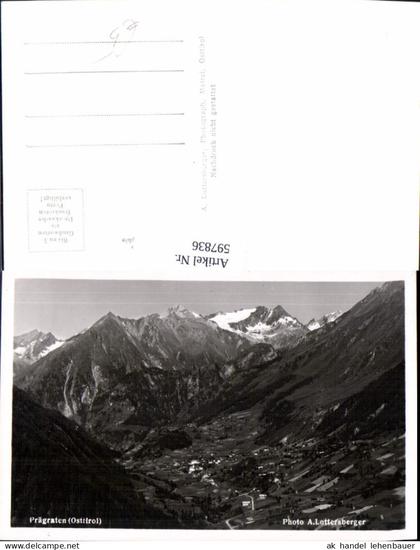 597836,Foto Ak Prägraten am Großvenediger