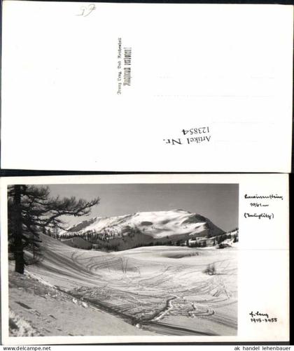 123854,Lawinenstein Tauplitz bei Klachau Skigebiet