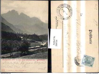 209754,Gesäuse Reichenstein vom Hotel Gesäuse aus