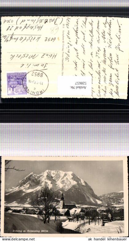 5285657,Irdning m. Grimming Winteransicht