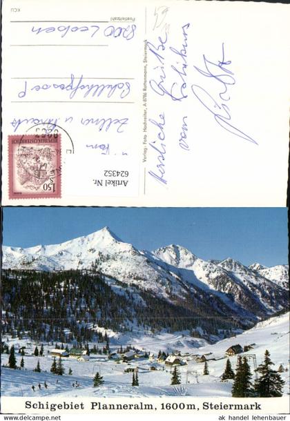 624352,Planneralm Irdning-Donnersbachtal Schigebiet Wintersport