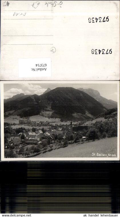 673714,Foto Ak St Gallen Sankt Gallen