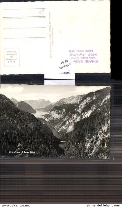 740504 Grundlsee Aussee Bez. Liezen