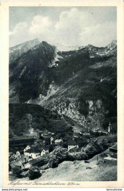 Hieflau mit Tamischbachturm