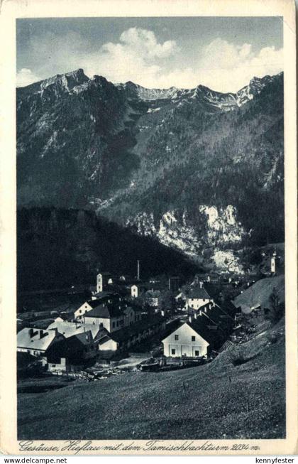 Hieflau mit Tamischbachturm