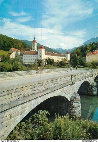 Austria Lilienfeld Zisterzienserstift bridge