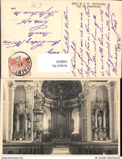 548858,tolle Foto-AK Reichenthal Kirche Innen b. Urfahr Linz