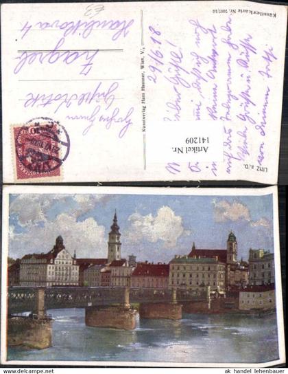 141209,Linz a.d. Donau Urfahr Brücke