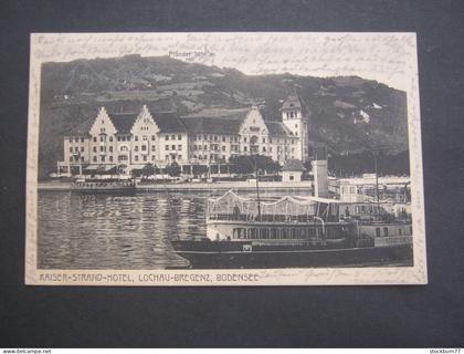 LOCHAU , Hotel   Schöne Karte um  1910