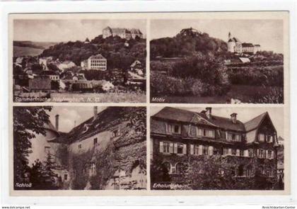 39006745 - Sommerfrische Neulengbach. Gesamtansicht, ein Motiv Schloss Erholungsheim gelaufen am 05.06.1941. Leichter B