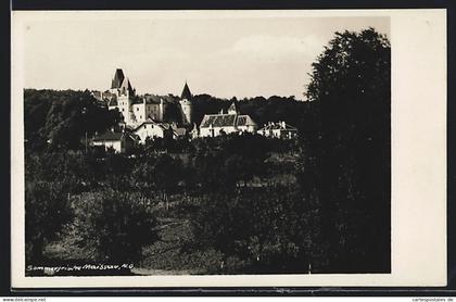 AK Maissau /N. D., Teilansicht mit Burg