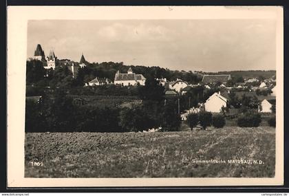AK Maissau /N. D., Teilansicht mit Schloss