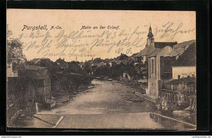 AK Purgstall /N.-Oe., Motiv an der Erlauf