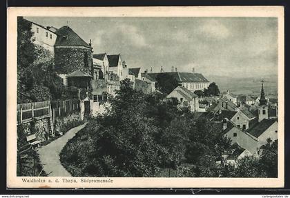 AK Waidhofen an der Thaya, an der Südpromenade