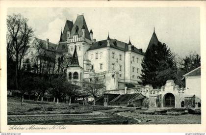 CPA Maissau in Niederösterreich, Schloss Maissaus, Architektur, keine Personen, schwarz-weiß