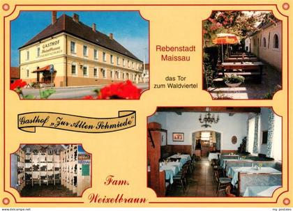 Maissau Gasthof Zur Alten Schmiede Terrasse Gastraeume