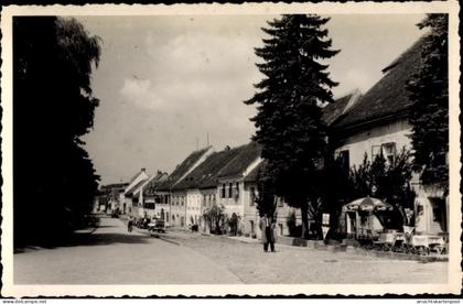 Photo CPA Drosendorf Zissersdorf in Niederösterreich, untere Hauptstraße